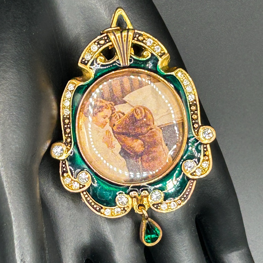 Lenox "Evening Prayer" Jeweled Pendant - Picture 2 of 16